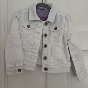 Vineyard Vines - Toddler White Denim Jacket